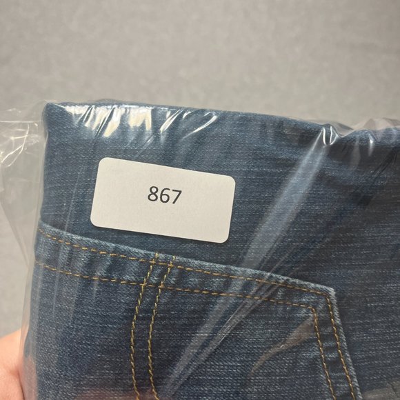 Levis Jeans Mens 40x30 Blue 559 Relaxed Straight Cotton Blend Denim (Meas 40x29) - Picture 10 of 10